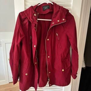 Maroon/Red outerwear lightweight jacket